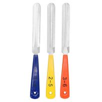 3pcs/set Fret Crowning File  Diamond Guitar String Nut Polishing Files Luthier Repair Tools String Instrument Maintenance