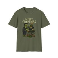 Unisex Softstyle T-Shirt Mens Womens Tees Top Frankenstein Creepy Tree Eyeballs Slime Funny Holiday M