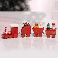 Kalėdinis medinis traukinys Linksmų Kalėdų papuošalai namų eglutės papuošalams Navidad Noel Dovana vaikams Laimingų Naujųjų Metų