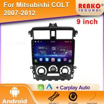 Car Android For Mitsubishi COLT 2007-2012 Multimedia Head Auto Unit Radio Carplay  2din DVD Navigation Player Touch Screen BT 4 core 1GB+32GB carplay