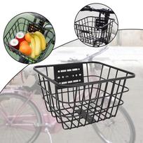 Kids Bike Basket Front Decor Child Bicycle Lightweight Versatile Storage Iron Wire for Boys Without lid
