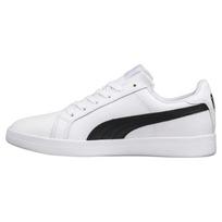Puma Smash Casual Low-Top Sneakers Women Sneakers White Black 360780-02 39
