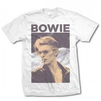 26 David Bowie T Shirt Smoking Official White Mens Tee NEW Classic Rock Unisex Unisex T-Shirt L
