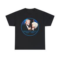 Kenny Rogers and Dolly Parton Heavy Cotton Tee, Islands in the Stream 4XL