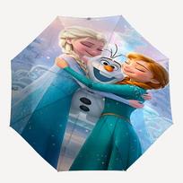 1pc Elsa Frozen Anna umbrella automatic open/close, 8-Rib Durable Frame, Compact Folding Design, Ideal Birthday/Holiday Gift  1179A