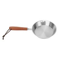 Stainless Steel Frying Pan Egg Pan Fry Pan for Household Restaurant Induction Cooker L