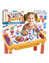WOOPIE Dough Table Set with Storage 40 pcs.