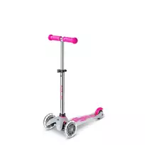 Paspirtukas Micro Mini Deluxe Flux Neon Pink LED