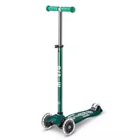 Paspirtukas Micro Maxi Deluxe ECO Green LED