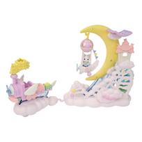 Sylvanian Families Amusement Park Attraction Parade in the Sky ST Mark Ages Sylvanian Epoch [Moonlight Set] F-39 Certified, 3+, Toy, Dollhouse,