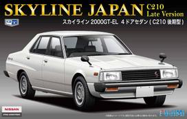 Fujimi Models Series 174 Nissan Skyline Japan Sedan C210 Late Model Plastic Model Kit ID174 1/24 Inch-Up No. 4-Door