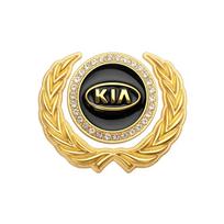 Car Metal Emblem Car Body Fender Tail Trunk Logo Stickers For KIA Sportage Ceed Sorento Cerato Optima Picanto Rio Soul K5 K3 K2