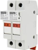 Schelinger A13-fhc-2p-dc1000-32 saugiklio pagrindas, 10x38, 1000v Dc, 32a