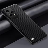Luxury PU Leather Case For Honor 200 Lite Back Cover Silicone Shockproof Full Protection Phone Case For Honor200 Lite 200Lite 5G For Honor 200 Lite matinė juoda spalva