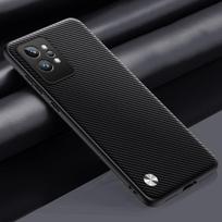 Luxury PU Leather Case For Realme GT2 Pro Back Cover Silicone Shockproof Full Protection Phone Case For Realme GT 2 Pro GT2Pro For Realme GT2 Pro matinė juoda spalva