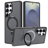 Anti-Scratch Finger Ring Magnetic Case for Samsung Galaxy S26 Ultra A57 S25 S24 FE S23 S26 Plus A17 A37 A16 A56 A36 A26 Galaxy S26 Ultra juoda