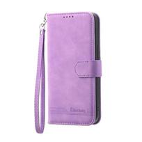 For Xiaomi 14T Pro Case Leather Wallet Funda for Xiomi 14T Pro Cover for Xiaomi14T 14 T 14TPro Magnetic Flip Phone Case Coque Xiaomi 14T šviesiai violetinė spalva