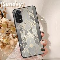 Marble Geometric Cover For Xiaomi Redmi Note 14 13 10 11 12 15 Pro Plus Case For Redmi 15 15C 14C 10C 12C 13C Redmi Note 12 Pro 5G