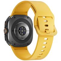 Sport Silicone Band For Samsung Galaxy Watch 7 Ultra Strap 47mm Original Bracelet correa Galaxy Watch Ultra 47 mm Accessories Galaxy Watch Ultra kreminė