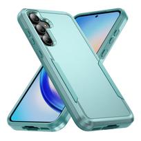 Military Grade Cases For Samsung Galaxy S24 FE S22 S23 Plus S21 S25 Ultra Edge S20 A54 A16 5G A56 A55 A35 A15 Armor Case Coque For Galaxy A35 5G žalia