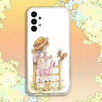 Phone Case For Samsung S30,S25,S24,S23,S21,S22,S20,S10,5G,FE,lite,PIus,Ultra Art Sarah K-Kay Pattern Transparent Cover SamsungS235G