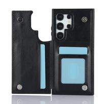 For Samsung Galaxy S25 Ultra S25 Plus Wallet Case with Card Holder, PU Leather Kickstand, Double Magnetic Clasp Durable Cover For Galaxy S25 juoda