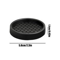 4PCS Furniture Pads Non Slip Silicone Caster Cups Anti-Skid Floor Protectors For Hardwood Floors, Chair, Table, Bed, Couch