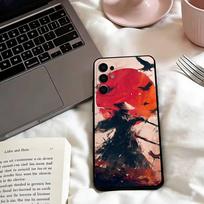 Japanese B-Bushido Samurai Phone Case For Samsung S25,S24,S21,S22,S23,S30,Ultra,S20,Plus,Fe,Lite,Note,10,Black Cover Samsung S20plus5G