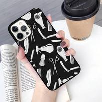 Hairdresser Barber Scissors Mobile Phone Cases For iPhone 17 Air 16 Plus For iPhone 17 Air 16 15 14 12 13 11 Pro MAX iPhone 15