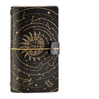 Leather Cover Starry Sky Notebook Retro A6 Personal Notepad High-Quality Diary Handbooks  Study Style 6