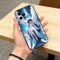 Genshin Impact Columbina   Phone Case For iPhone 17,16,15,14,13,12,11 Plus,Pro Max,XS,Soft Silicone Black Cover iPhone12PRO