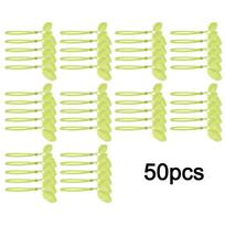 Leaf-shaped Nylon Wire Ties For Garden Cable Management Ties For Plant Support Self-locking Plastic Nylon Tie Green