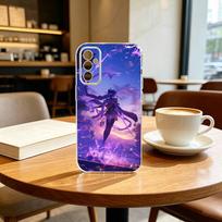 G-Genshin I-Impact Raiden Shogun (3) Phone Case Transparent Silicone Soft For SamsungA10,12,20,21S,30,31,40,50,51,52,70,71 Samsung a70