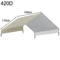 420D Oxford Chicken Coop Cover:Waterproof And Sun-resistant,suitable For Outdoor Hardware Cloth And Waterproof Roof Cover smėlis