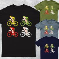 TOUR 4 JERSEYS DE FRANCE Marškinėliai Classic Vyriški T-shirt Vyriški Moteriški Marškinėliai Top DG P1 PR S