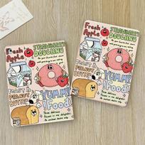 Food Graffiti Computer Case for Ipad 7th Generation Case 10.9 10th Gen IPad Air 5 4 10.9 Cases Pro 11 2nd 3rd 4th Ipad Air Case 9.7inch