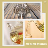 20Pcs Stainless Steel Teapot Spout Strainers Easy Clean Filters Spring Tea Filter Strainers Loose Tea Accessories 5.5X2.8X2.8CM