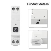 Real Time Energy Monitoring Automation Dimensions 150*130*40 Mm Din Rail Control Switch Plastic Shell Material China Mainland