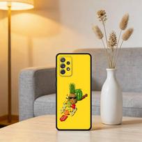 F-Funny S-Summer Fruit Phone Case For Samsung Galaxy A73,A72,A71,A70,A53,A52,A51,Soft Silicone Black Cover Samsung a32 4g