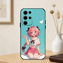 F-Fate Apocrypha Astolfo Phone Case For Samsung S25,S24,S21,S22,S23,S30,Ultra,S20,Plus,Fe,Note,5G Black Cover Samsung S25ULTRA