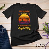 Mens Kayaking - Some Grandpas Play Bingo - I Go Kayak Fishing Unisex T-Shirt Mens Womens Tees Top S