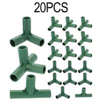 For Climbing Plants Four-Way Connectors Greenhouse Frame Connectors Greenhouse Setup Outdoor Gardening Tube Connector China Mainland