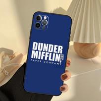 The Office Dunder Mifflin Case For iPhone 11 12 13 14 15 16 Pro Max Cover For iPhone 13 12 Mini XR X XS Max Plus iPhone 13 Pro