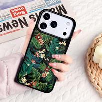 Palm tree Leaves Plant Flower Phone Case For IPhone 17 16e 15 14 13 12 11 Pro Max Air Mini Soft Protective Cover iPhone 11