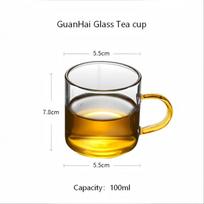 HeY LiLac 0.9L/1.5L Heat-Resistant Glass Teapot | Anti-Scald Handle & Removable Stainless Steel Tea Strainer