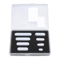 PTFE Magnetic Stir Bar High Efficiency Stable Temperature Resistant 10mm-40mm Magnetic Stir Bar with Plastic Box for Stirrer