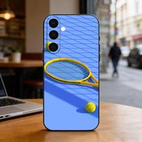 Tennis culture Phone Case For Samsung Galaxy A73,A72,A71,A70,A53,A52,A51,Others Soft Black Cover Samsung a21