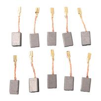 10pcs Carbon Brushes For Electric Motor Repair 14 X 9 X 6mm Suitable For Circular Saws Motorcycles And Various Power Tools China Mainland