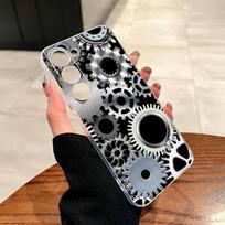 S-Steampunk Gear Mechanical COOL Phone Case For SamsungA10,12,20,21S,30,31,40,50,51,52,70,71 Transparent Cover Samsung a10