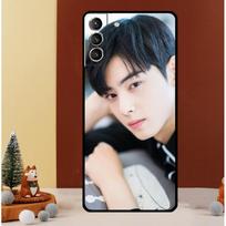 Cha Eun Woo Case For Samsung Galaxy S22 S23 S24 Ultra Note 20 10 Plus S8 S9 S10 S20 FE S21 FE Cover Galaxy S10 Plus